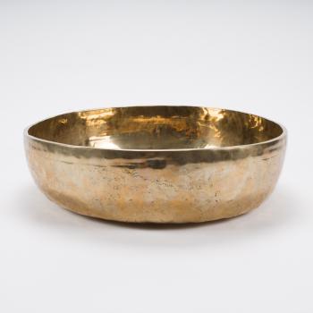 Planetenschale® Meditationen mit beruhigten Gedanken & Gedankenruhe mit Alphawellen, Ø 12,9 cm, 260-320 Gramm inkl. Klöppel