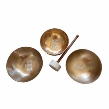 Dem Innersten folgen: frische Ideen spüren, Herz und Bauchgefühl leben - Set aus 3 Planetenschalen, Ø 19,9 -23,3 cm, 3,26 kg