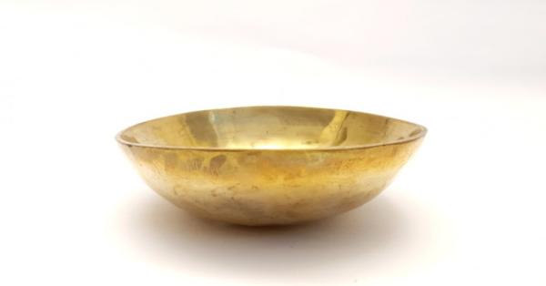 Planetenschale® Harmonie erspüren & Energie entfachen mit Wasser-Ton, Ø 11,5 cm, 180-260 Gramm inkl. Klöppel