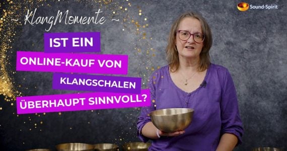 Online-Kauf von Klangschalen