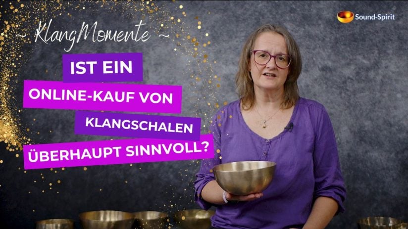 Online-Kauf von Klangschalen