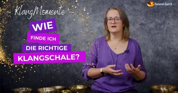 Die richtige Klangschale