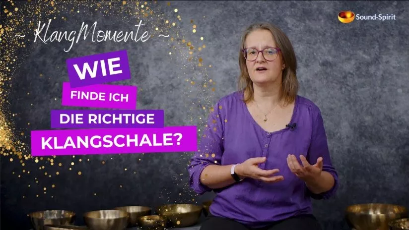 Die richtige Klangschale
